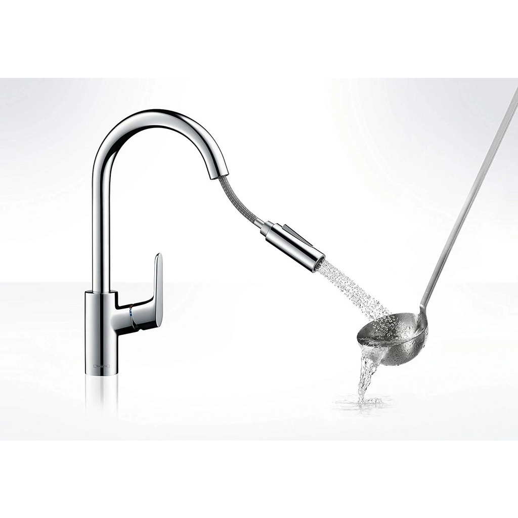 Vòi rửa bát Hansgrohe Focus 240, Vòi rửa bát Grohe. GEM - Hàng Đức