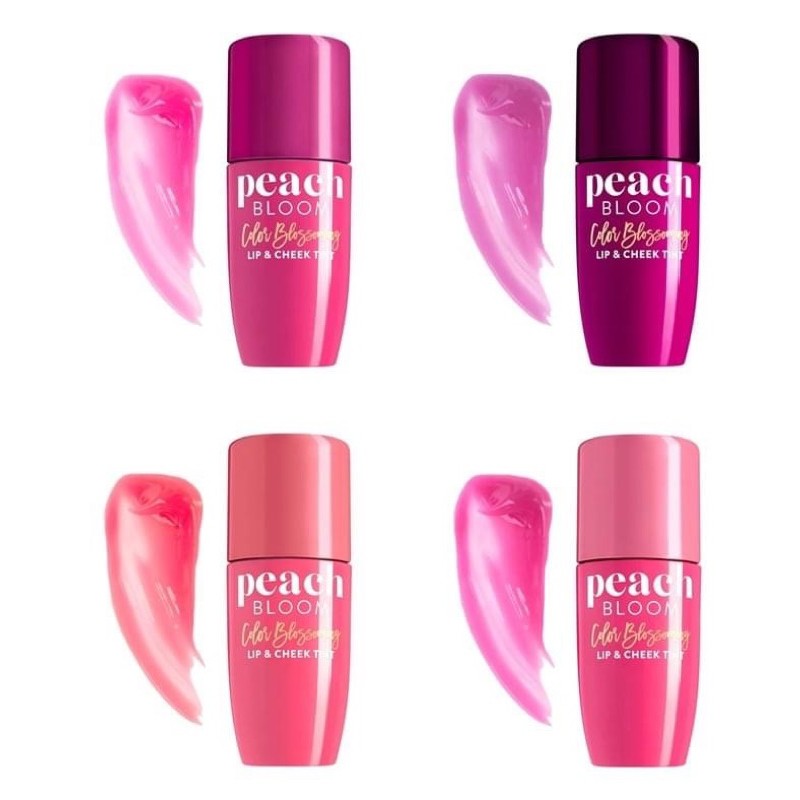 Too Faced - Son và má hồng 2 trong 1 Too Faced Peach Bloom Color Blossoming Lip & Cheek Tint 7ml