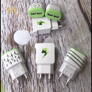 [SALE SẬP SÀN] Củ sạc 2 cổng usb có đèn báo