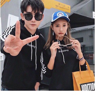 [FreeShip] ÁO KHOÁC NỈ HD010 (Running) (Nam Nữ)