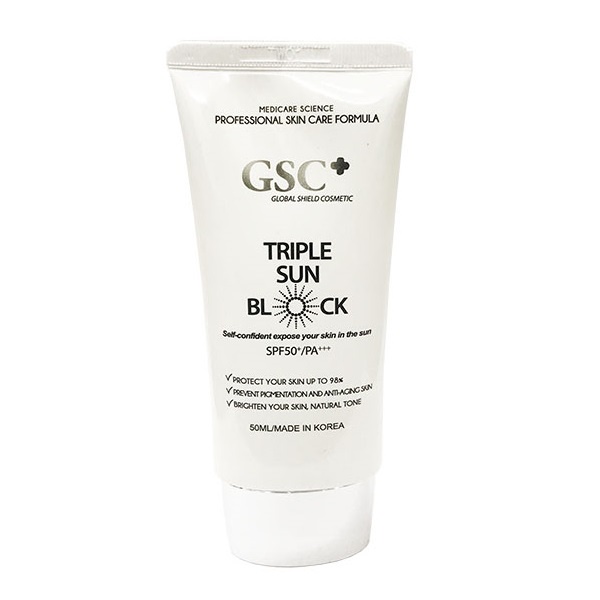 Kem Chống Nắng GSC Triple Sun Block SPF50+ PA+++ 50ml