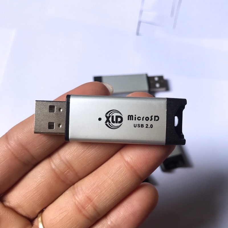 Đầu đọc thẻ nhớ mini micro SD tốc độ cao, vỏ nhôm ,vỏ nhựa siêu nhẹ, dùng cho máy tính, laptop, otg, loa đài cắm là nhận