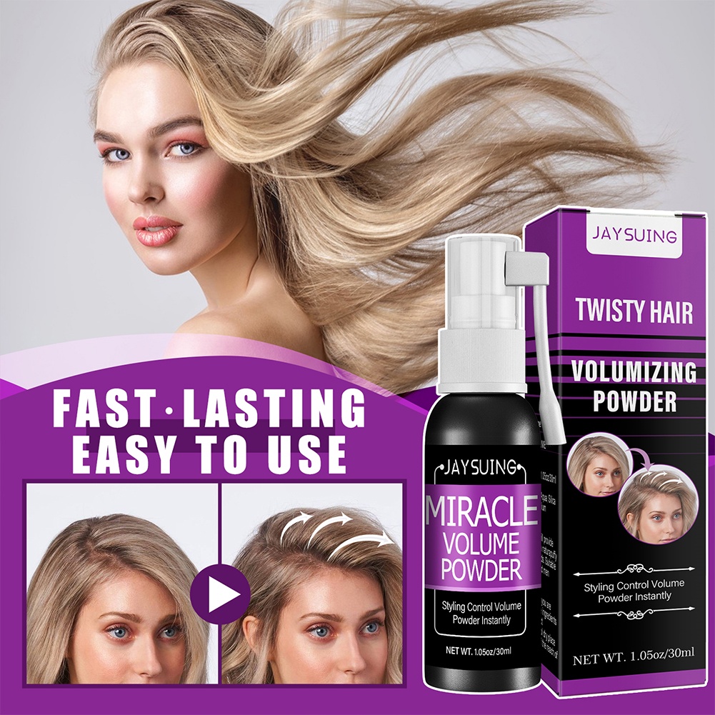 Jaysuing Chai Xịt Làm Mềm Tóc Nhanh Chóng 30ml