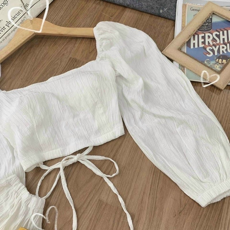 Áo CropTop Đan Day Lưng 🦋JENNA TOP🦋