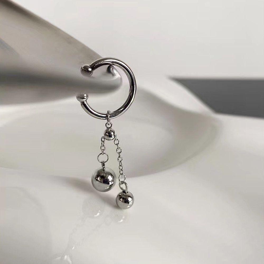 Khuyên Tai Dạng Kẹp Đơn Giản Cá Tính Dành Cho Nữ