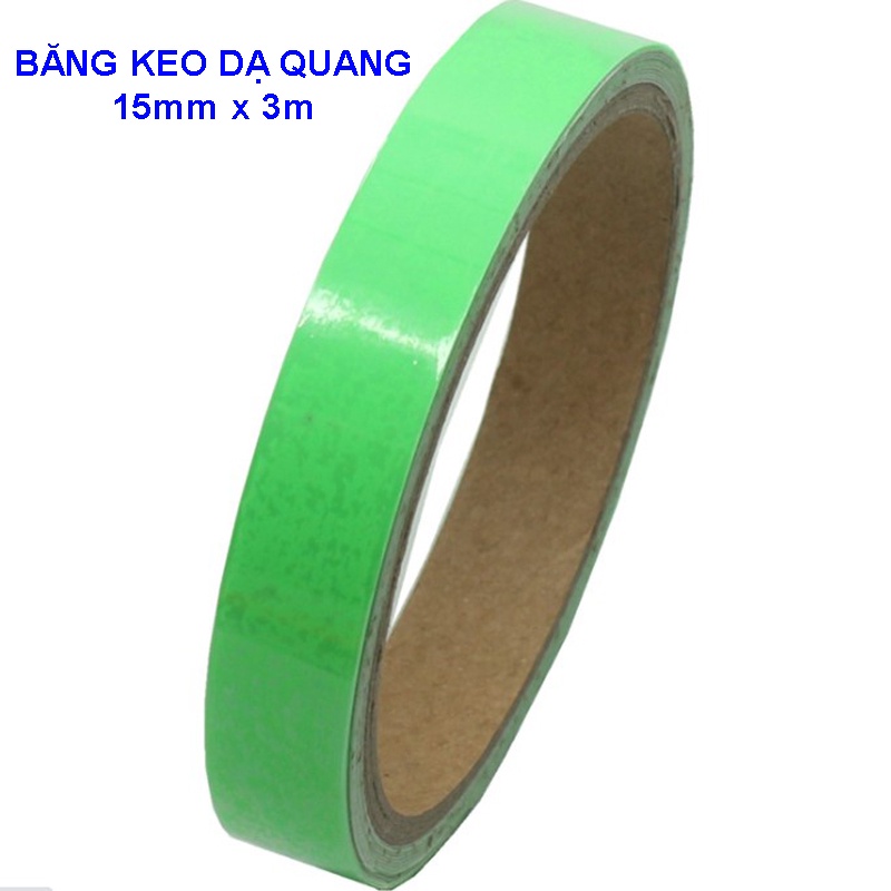 Băng keo decal DẠ QUANG phát sáng ban đêm