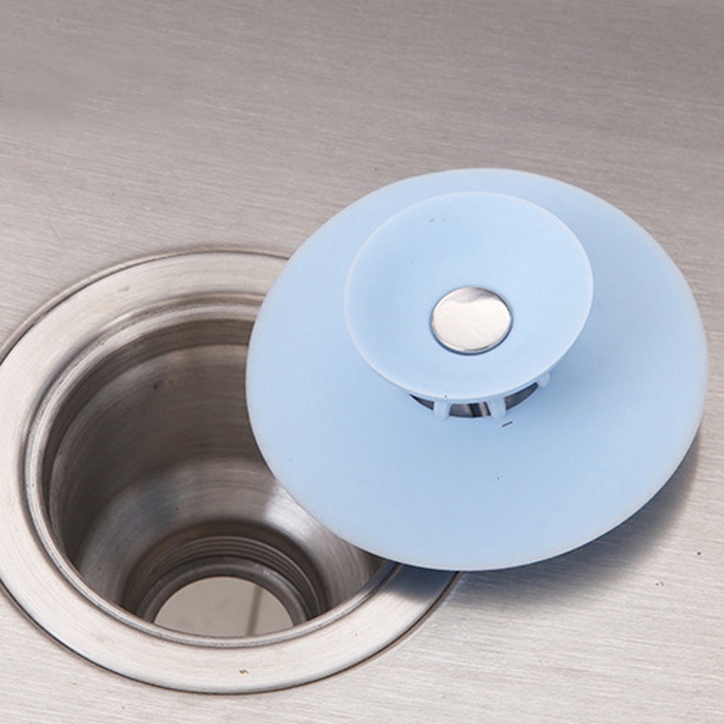 Kitchen Bathroom Sink Filter Floor Drain Anti Blocking Plug