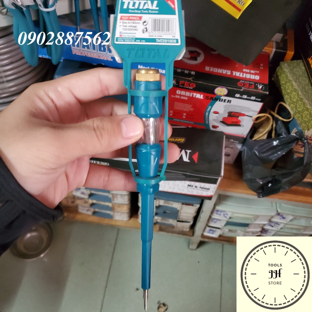 Bút thử điện Total THT291908 190mm