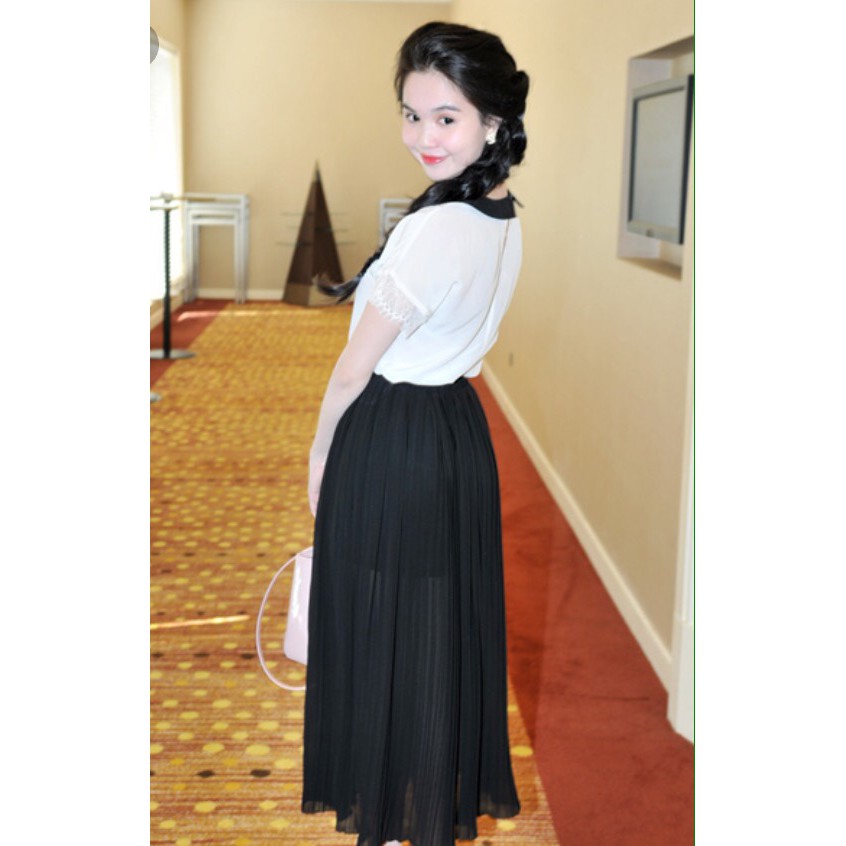CHÂN VÁY XẾP LY THỜI TRANG