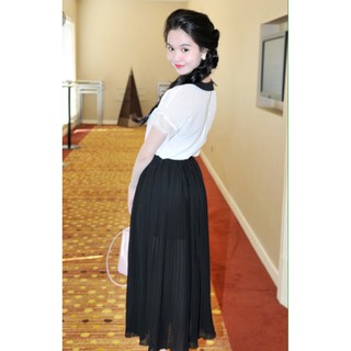 Chân váy xếp ly thời trang