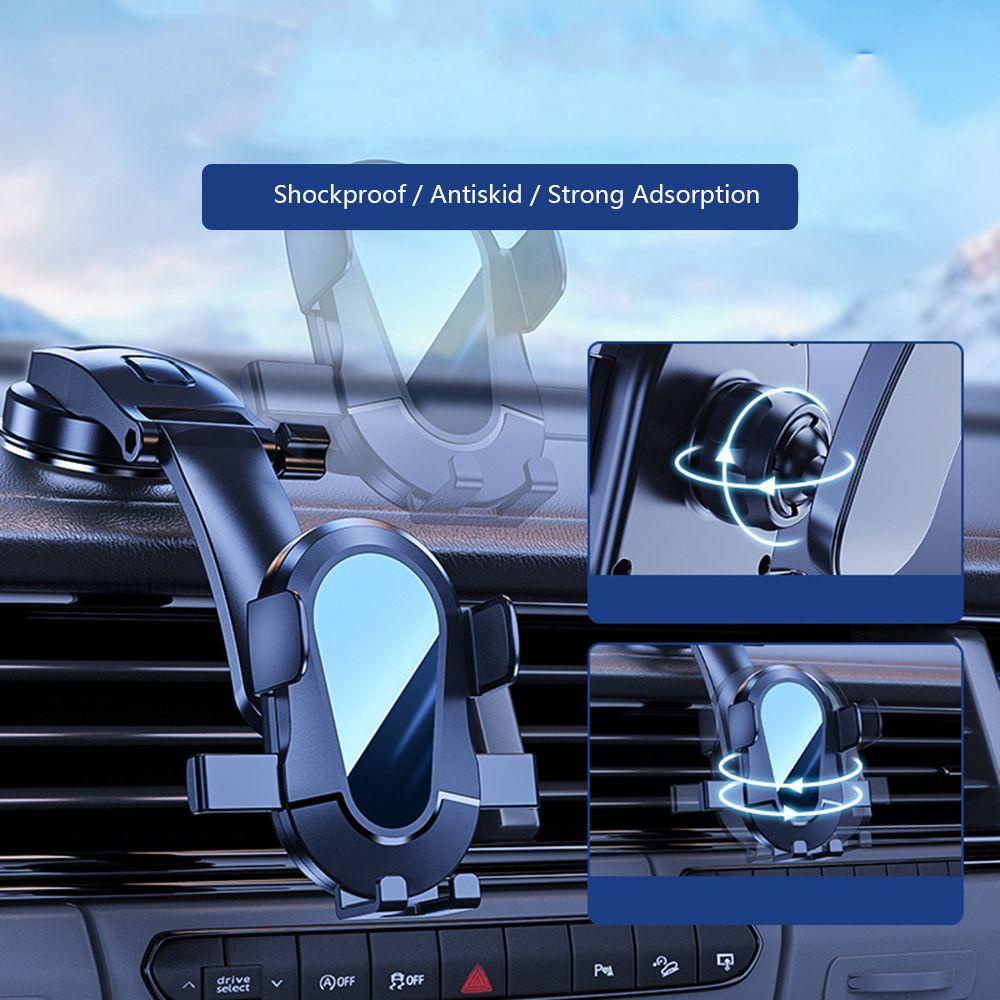 JONYE Giá Đỡ Điện Thoại Chống Sốc / Chống Trượt Gắn Lỗ Thông Gió Xe Hơi