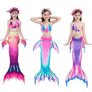 Bộ đồ bơi hình đuôi nàng tiên cá cho bé gái