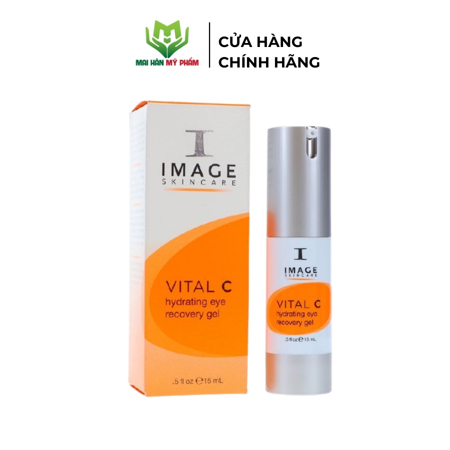 Kem phục hồi và chống thâm quầng mắt Image Skincare Vital C Hydrating Eye Recovery Gel 15ml