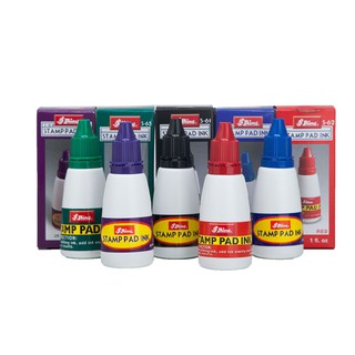 Mực Con Dấu SHINY loại lớn các màu Xanh,Đỏ
