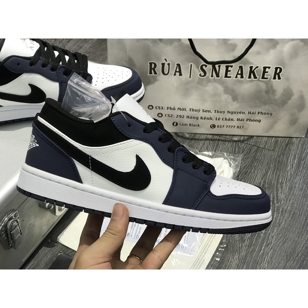 Siêu Phẩm Giày Thể Thao Sneaker JD Xanh Than Navy Thấp Cổ Siêu Hot Cao Cấp Ảnh Thật + freeship + Tặng Tất