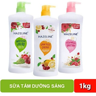 Sữa tắm HAZELINE  1Kg