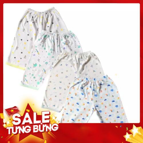 (Hàng loại 1) Combo 5 Quần Dài Họa Tiết In Tràn JOU (100% Cotton Cao Cấp)