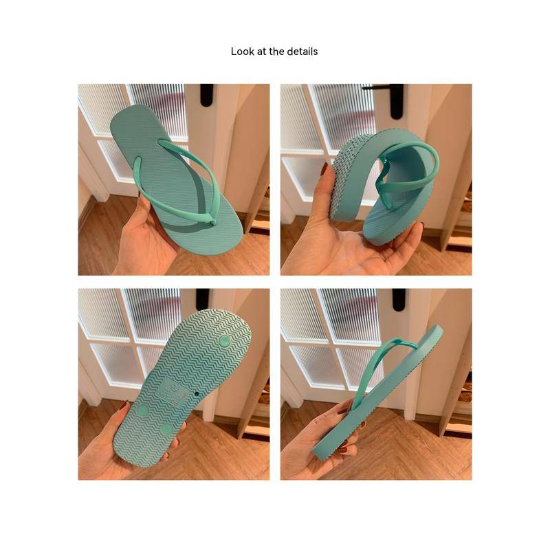 Dép xỏ ngón nữ xixitiao màu trơn phong cách tối giản