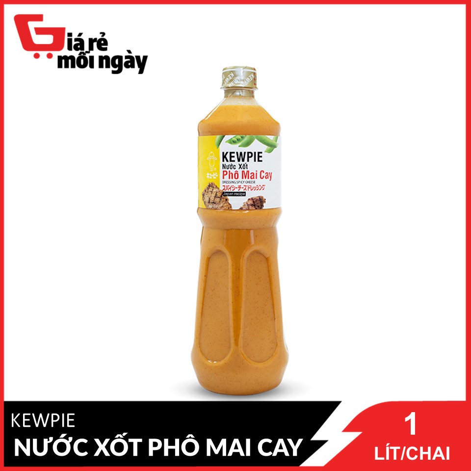 Nước Xốt Phô Mai Cay Kewpie chai 1L