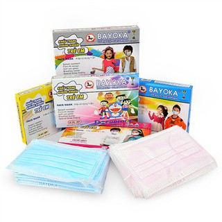 KHẨU TRANG Y TẾ TRẺ EM BAYOKA 3 LỚP KHÁNG KHUẨN