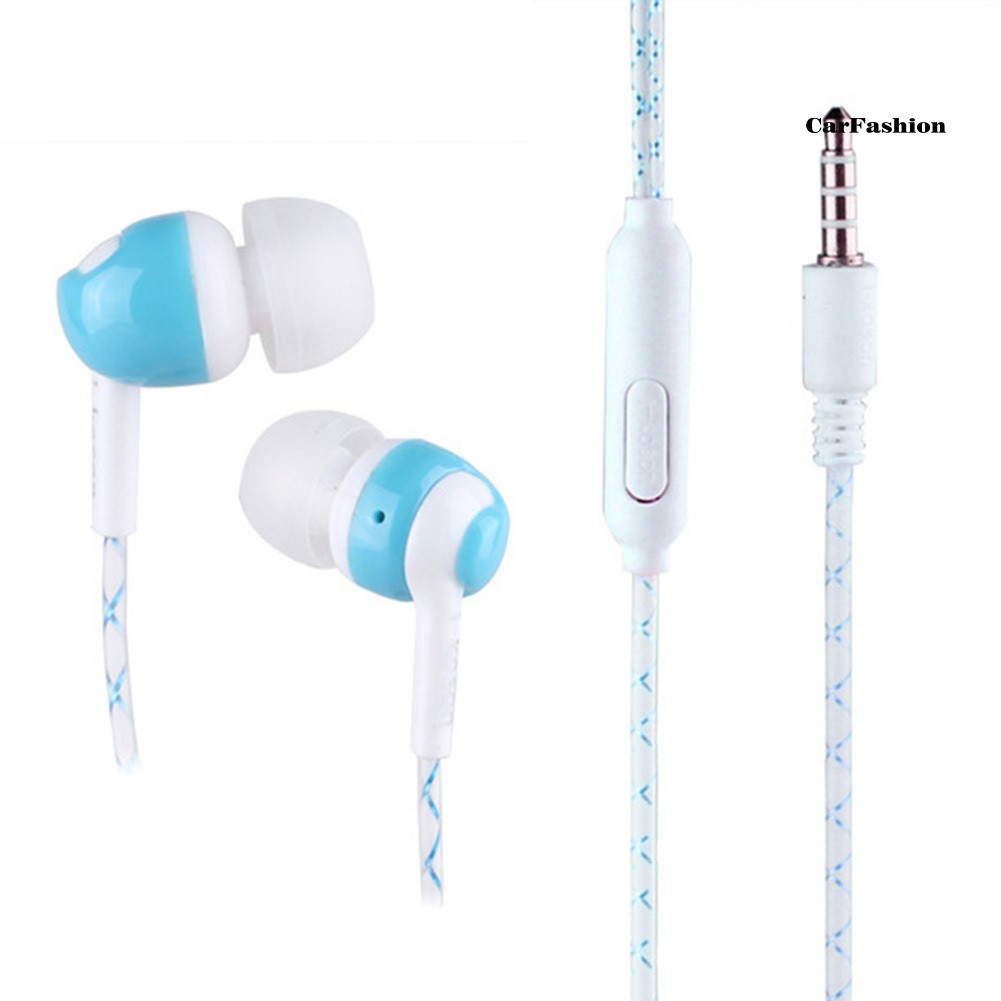 Tai Nghe Nhét Tai Phát Sáng Kèm Mic Giắc 3.5mm