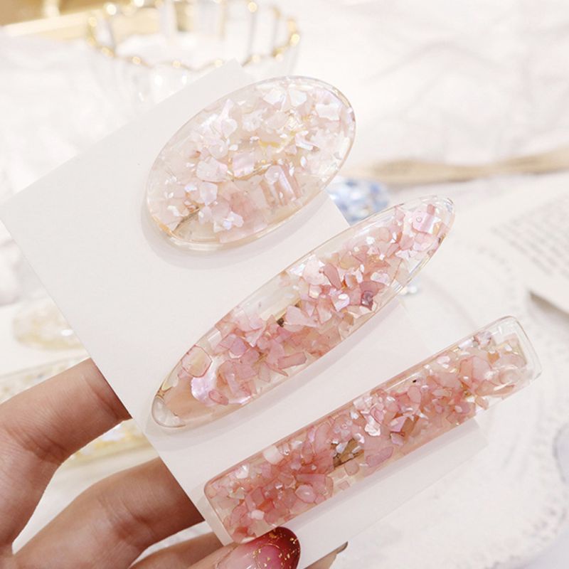 Kẹp Tóc Hình Vỏ Sò Phong Cách Hàn Quốc Vintage