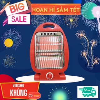 Đèn sưởi, Quạt sưởi điện 2 bóng hồng ngoại tự ngắt tiết kiệm điện năng