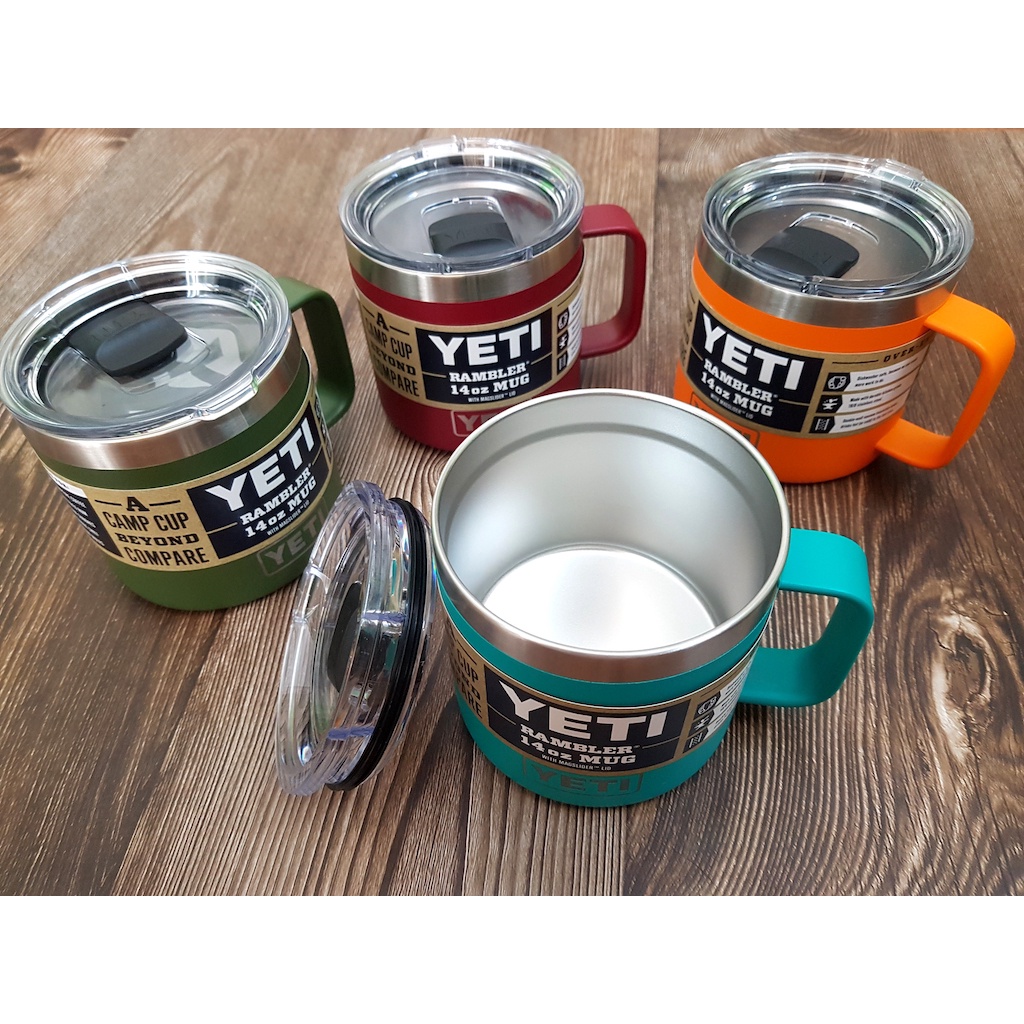 Ca/mug YETI 14oz kèm nắp nam châm