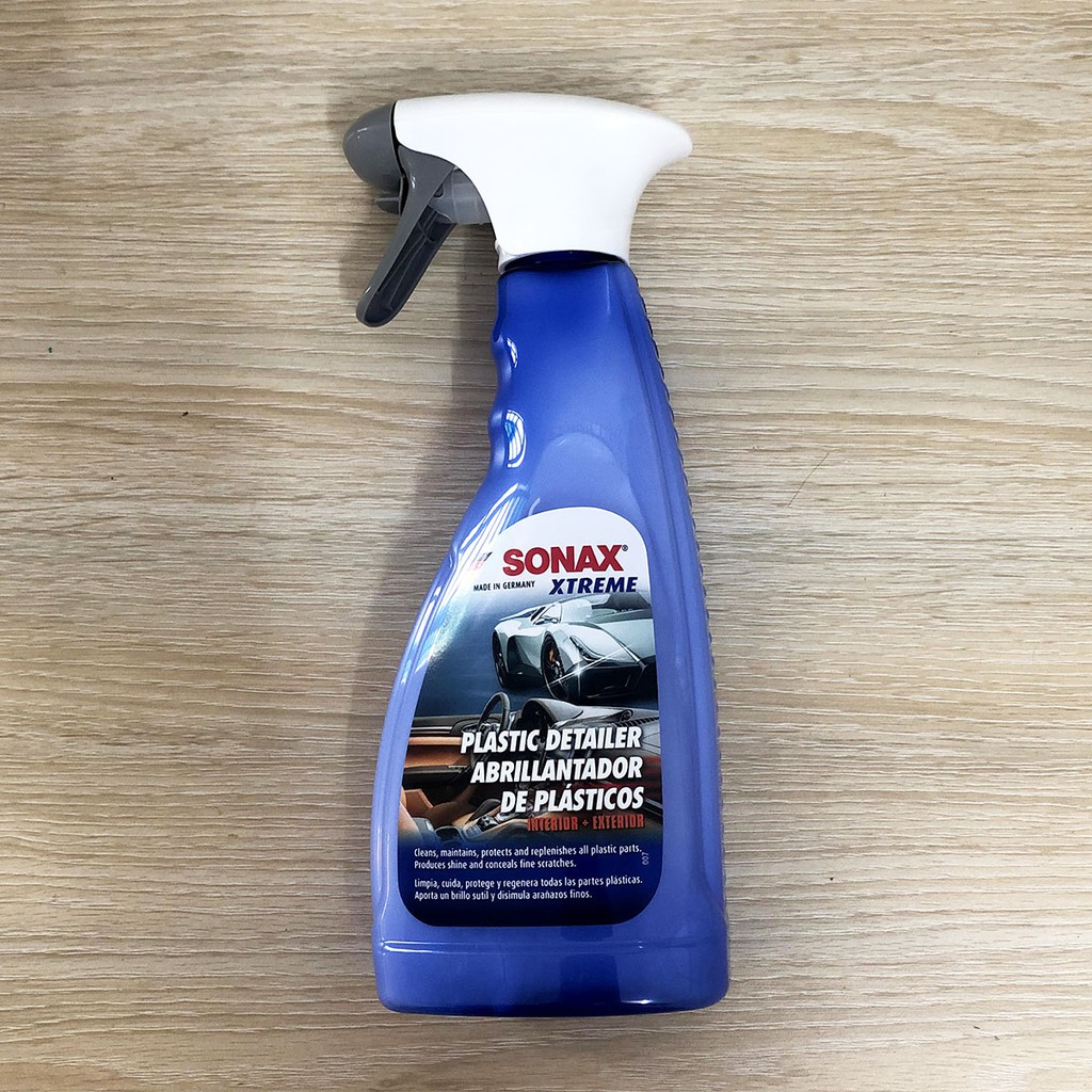 Bảo Dưỡng Nhựa Nội Ngoại Thất Ô Tô Sonax Plastic Detailer 500ml