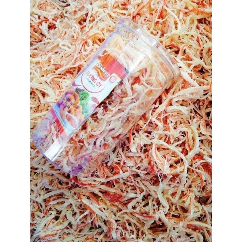 Mực xé sợi hấp nước cốt dừa - Hũ 300g