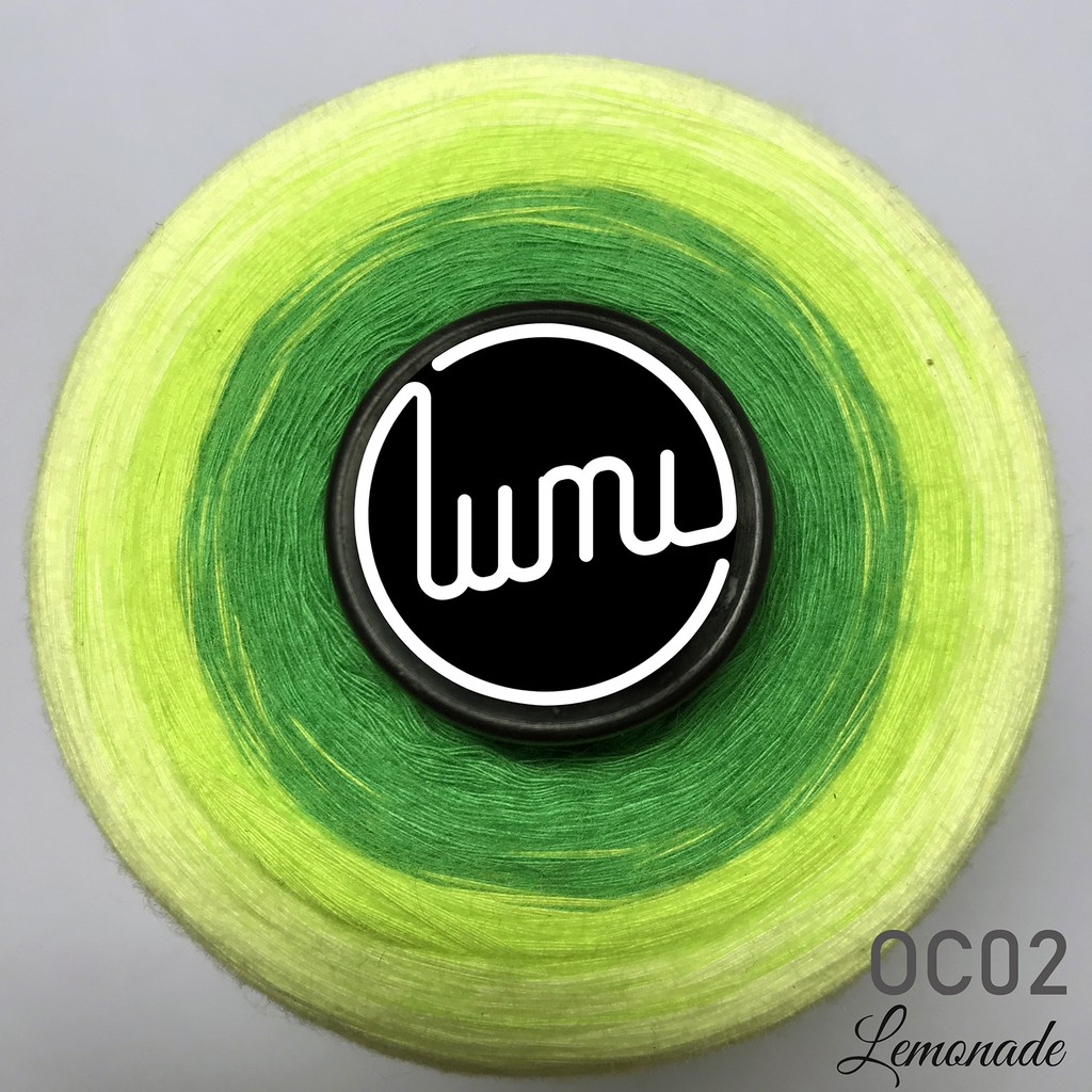 Lumi OC01-OC09 Sợi Cotton 100% Loang Ombre Cầu Vồng Việt Nam Đan Móc Váy Áo Khăn