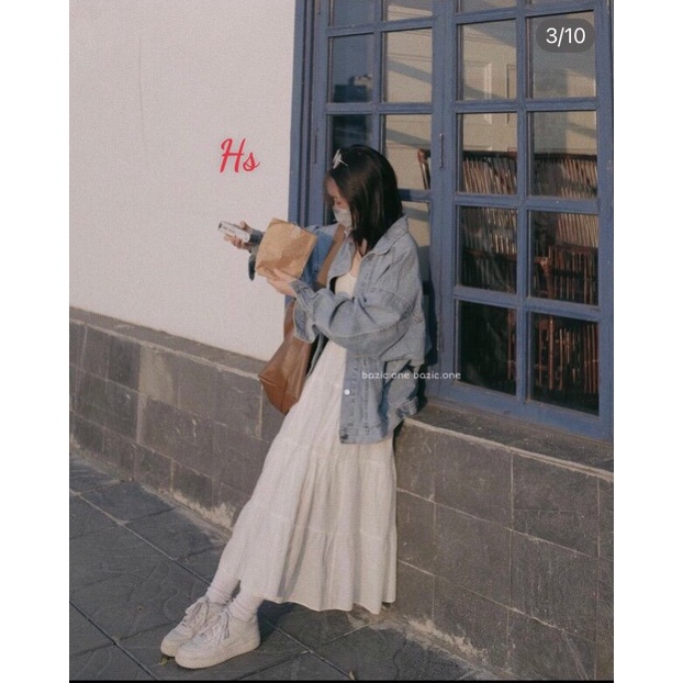 Áo khoác jean logo chất jean dày cao cấp loại 1 siêu xinh, cực phẩm luôn nha MEMN mã 1171