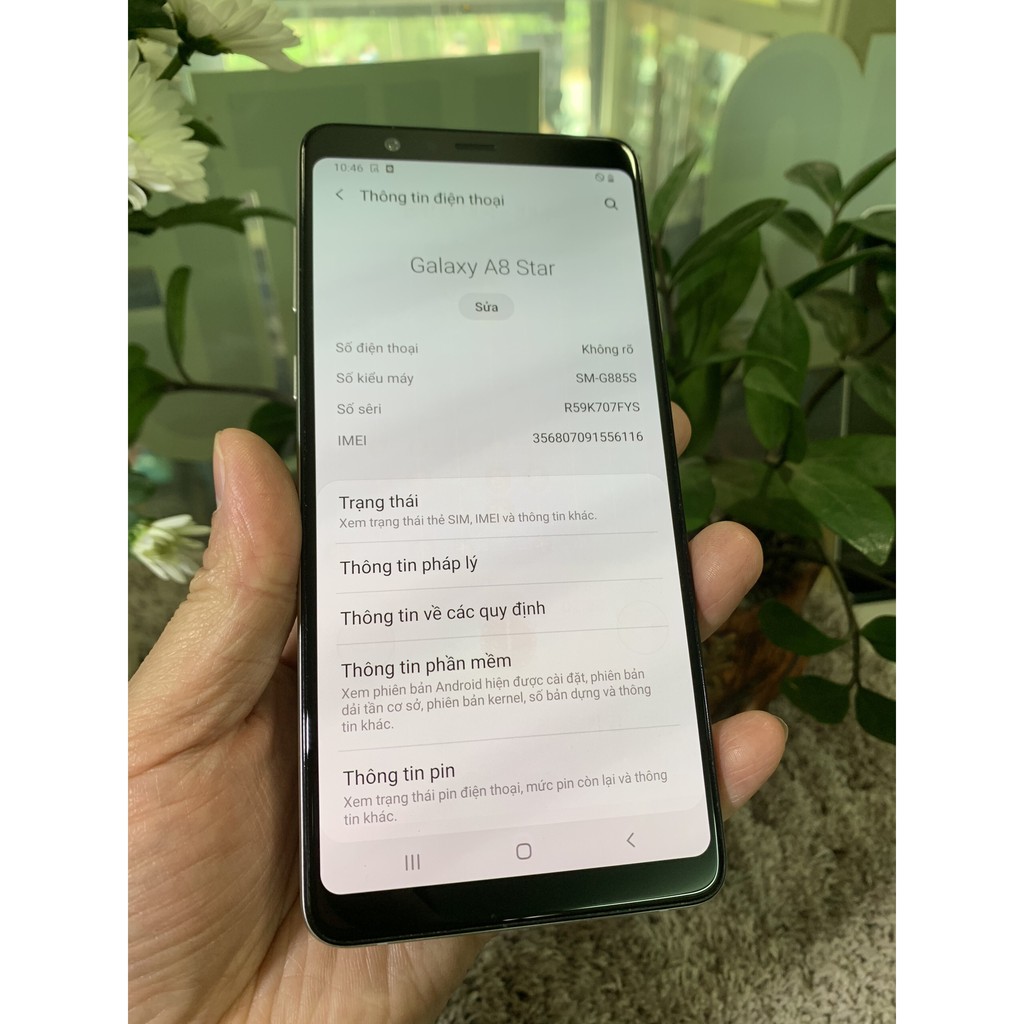Điện thoại samsung A8 Stas_giá tốt nhất 3.400.000đ