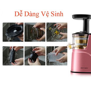 Máy Ép Chậm Tự Động MEET JLIICE , Máy Ép Rau Củ Quả , Công Suất Lớn 150W - Ép Vắt Kiệt Bã , Bảo Hành 12 Tháng CT173A