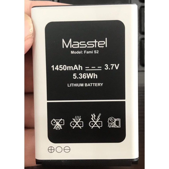 Pin điện thoại Fami S2 - Masstel chính hãng - Giao nhanh - Hỗ trợ vận chuyển - Kiểm tra 100% trước khi gửi