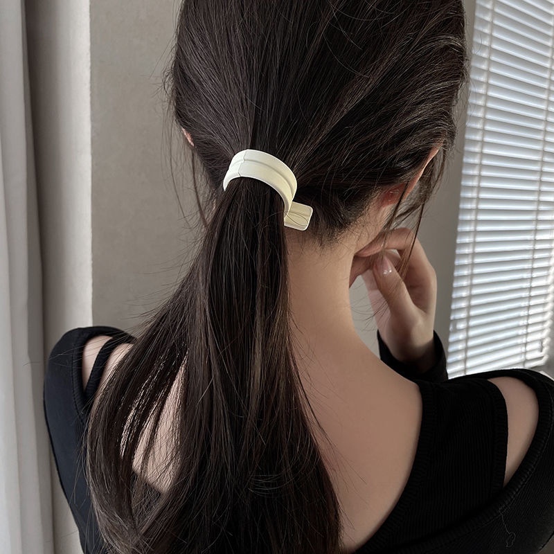 Kẹp Tóc Đuôi Ngựa Tạo Kiểu Đuôi Ngựa Phong Cách Hàn Quốc Đơn Giản Dễ Thương Cho Nữ