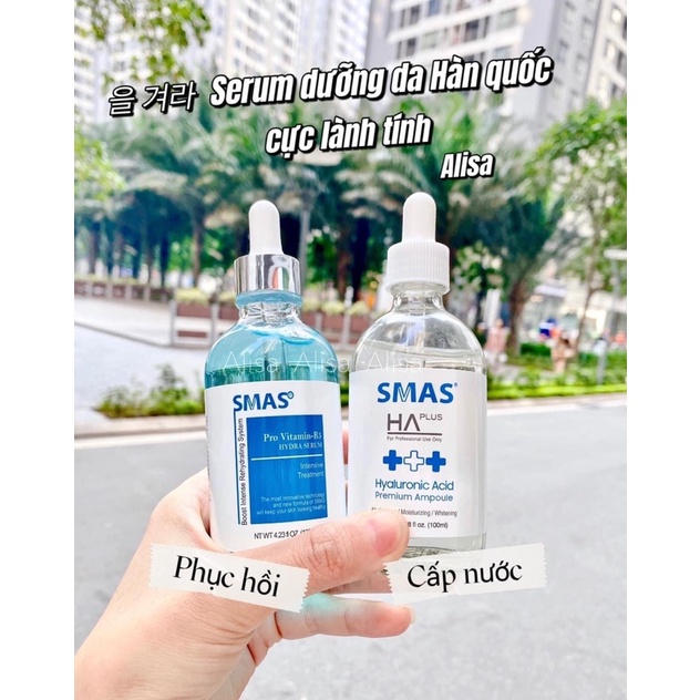 Serum cấp ẩm và phục hồi Smas 100ml - ALISA