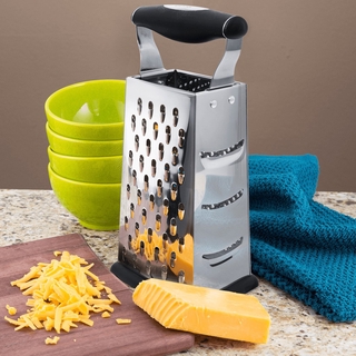 Dụng Cụ Bào Rau Củ 4 Mặt Benchusch - Cắt Lát, Bào Sơi To, Bào Sơi Nhỏ, Nạo Rau Củ Quả Đa Năng Bằng Inox