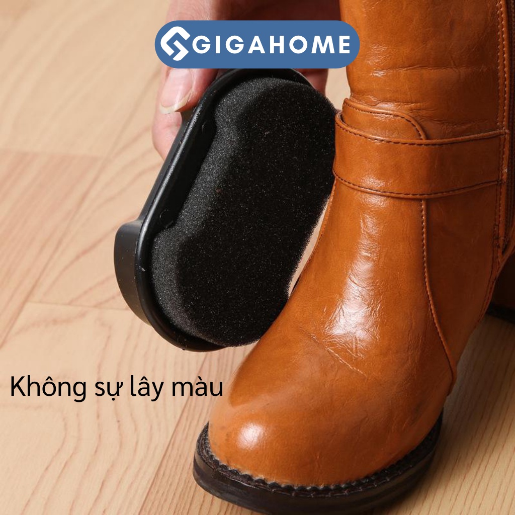 Miếng Lau Giày, Đồ Da GIGAHOME Siêu Sạch, Xi Mút Đánh Giày 4063