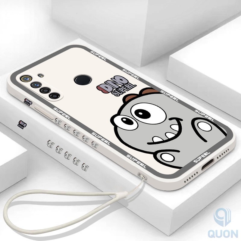 Ốp Điện Thoại TPU Mềm Hình Khủng Long Dễ Thương Cho Realme 5 6 7 pro 5i 6s 6i 7i C17
