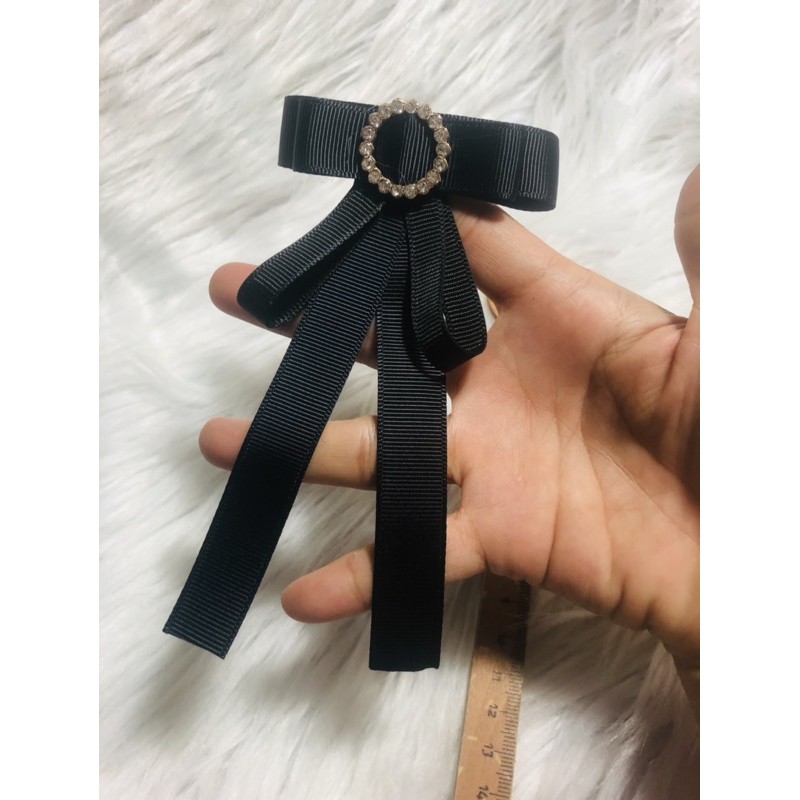 Cài áo nơ xinh. KT 9 x 15cm và 7 x 13cm