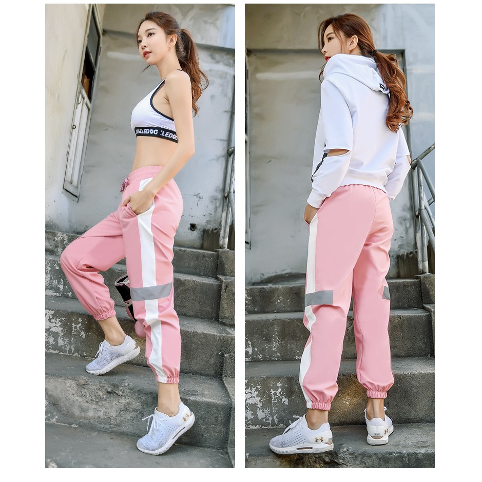 Quần Dài Jogger Có Túi Thể Thao Nữ AL-856 (Tập Gym,Yoga)(Không Áo) II Cửa hàng NAM CONY SPORT