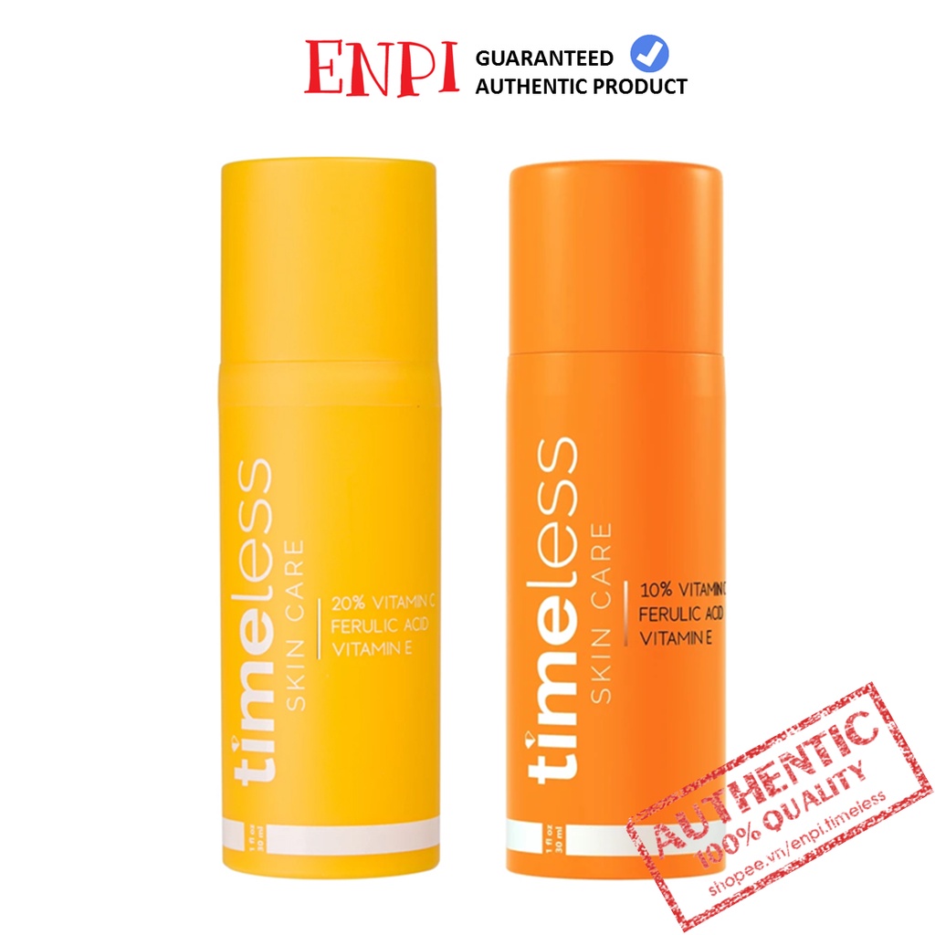 Giảm thâm sáng da Timeless Vitamin C + E Ferulic Acid Serum