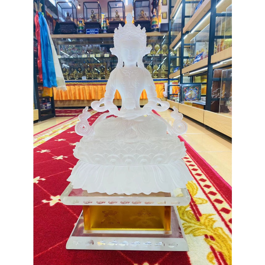 [PBMC]Tượng Trường Thọ lưu ly 32cm