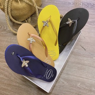 Dép Kẹp Charm Ong