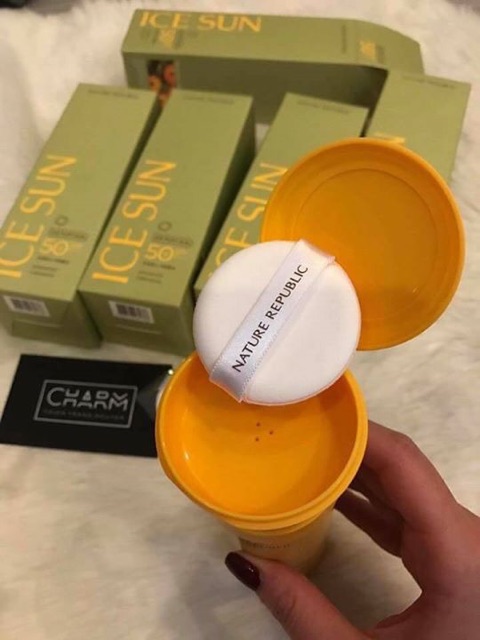 Kem Chống Nắng Provence Calendula Ice Puff Sun SPF 50 PA+++