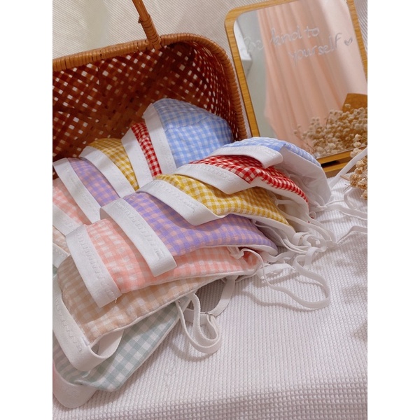 Áo brallete Mad Colours không gọng mút mỏng tone màu pastel ngọt lịm - Hàng handmade - The Heidi | BigBuy360 - bigbuy360.vn