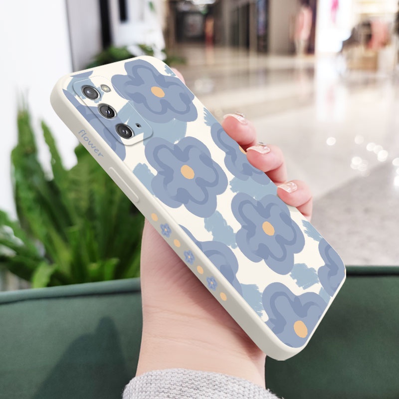 Ốp Điện Thoại Bằng Silicon Họa Tiết Hoa Cho Samsung Galaxy Note 20 Ultra 10 Plus 9