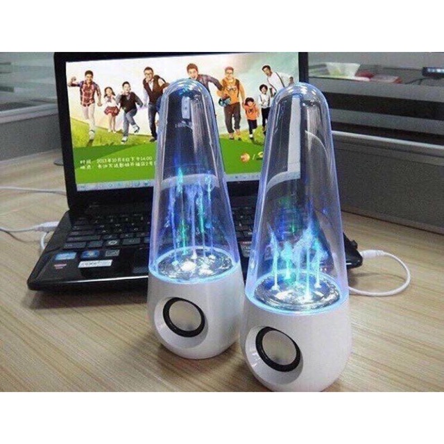 Loa nhạc nước hình viên đạn