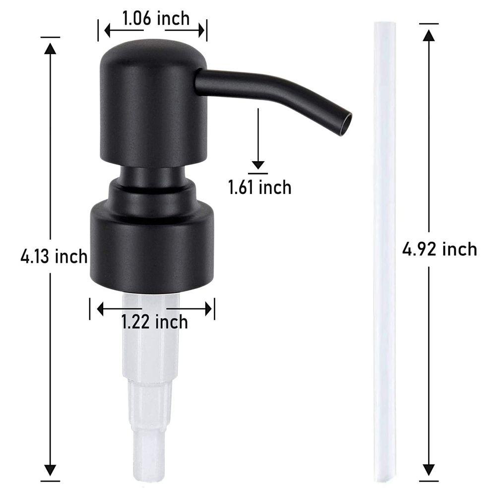 Bình Đựng Xà Phòng Dạng Nhấn Bằng Thép Không Gỉ Bền Bỉ Dành Cho Nhà Bếp